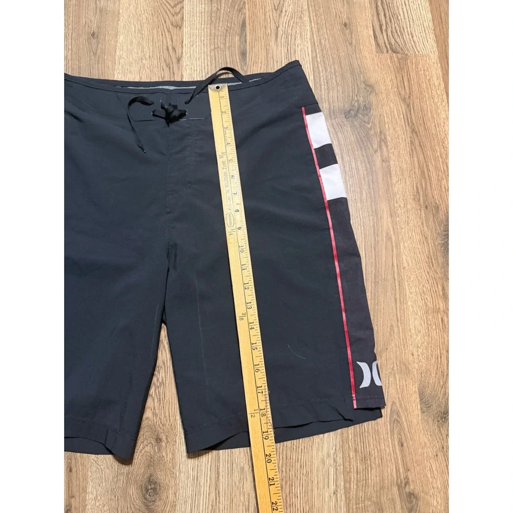 Hurley Board Shorts Mens 29 Black Adult John John Florence JJF Phantom Excellent